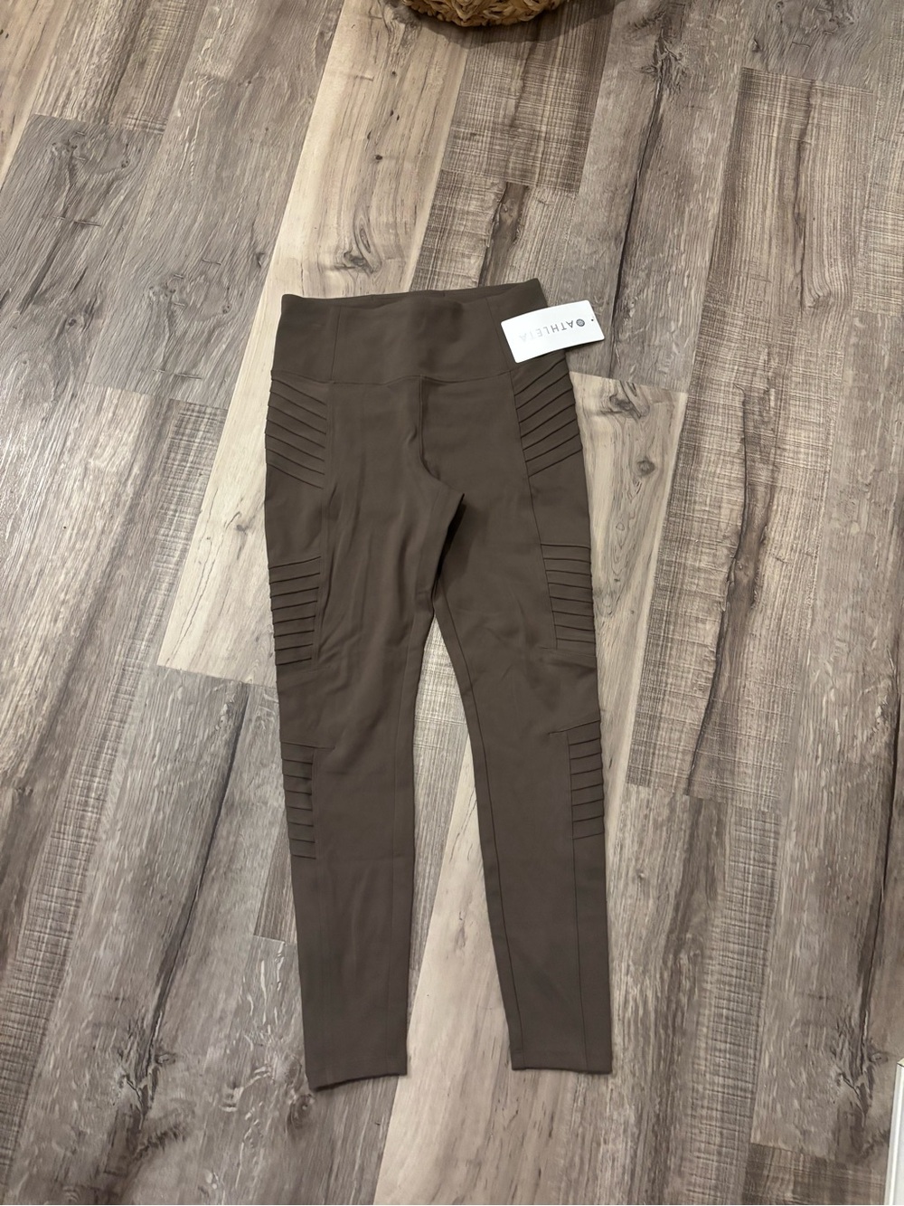 Athleta Women’s High-Rise Moto Leggings in Mocha